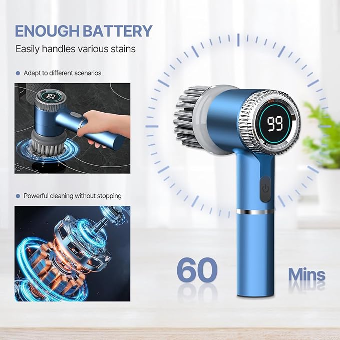 5 in-1-Electric Cleaning Brush Mega Souq