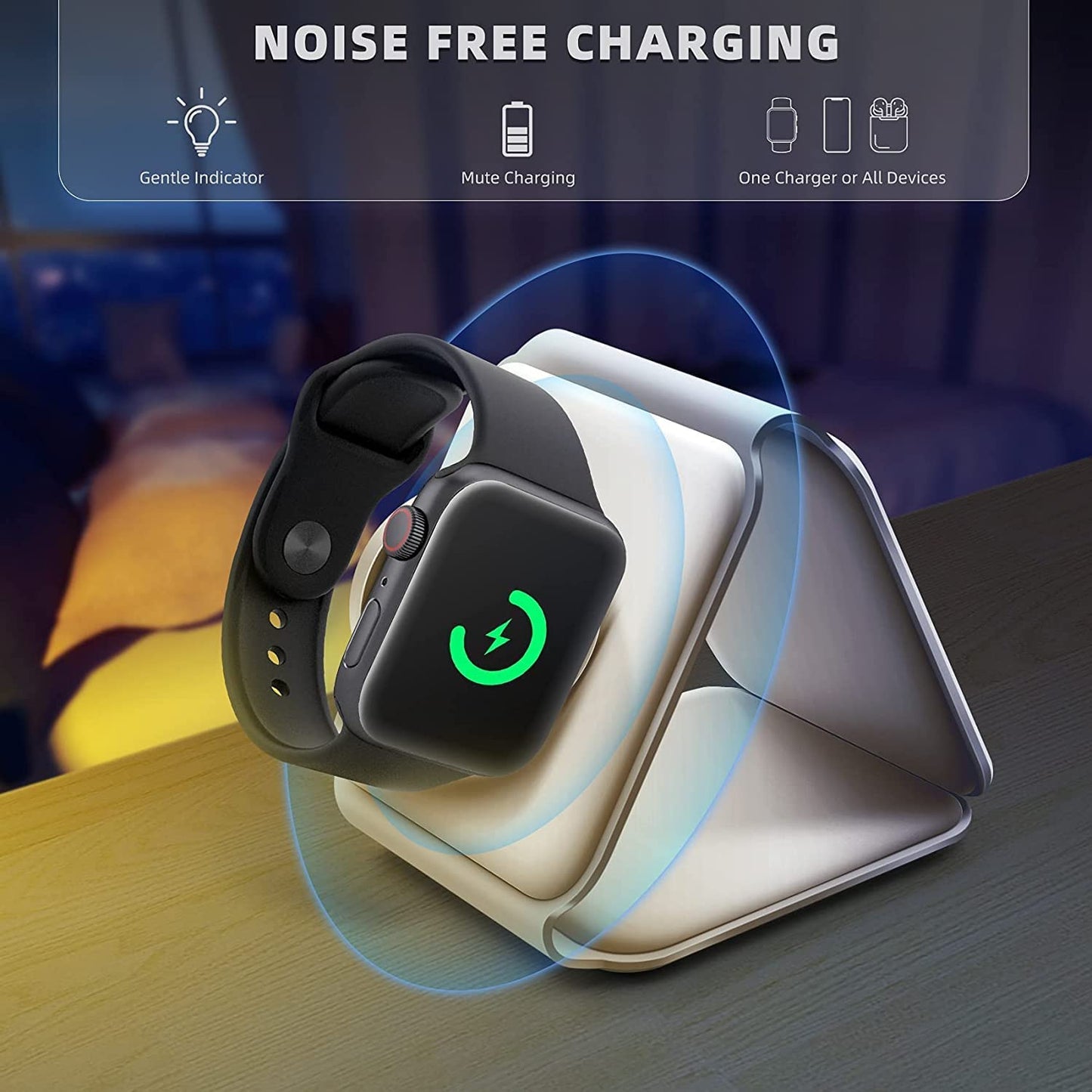 3-in-1 Wireless Charging Pad Mega Souq
