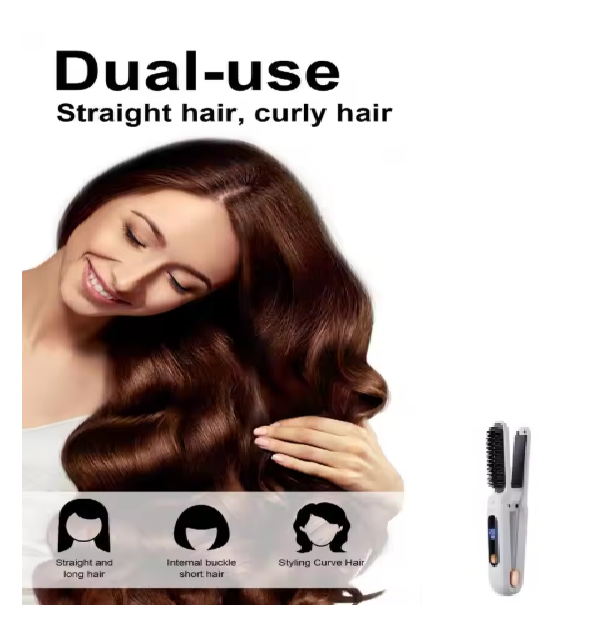 2-in-1 Straightener Hair Comb (XY-286) Mega Souq