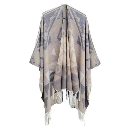 Fall Split Talma Geometric Family Simplicity Mega Souq