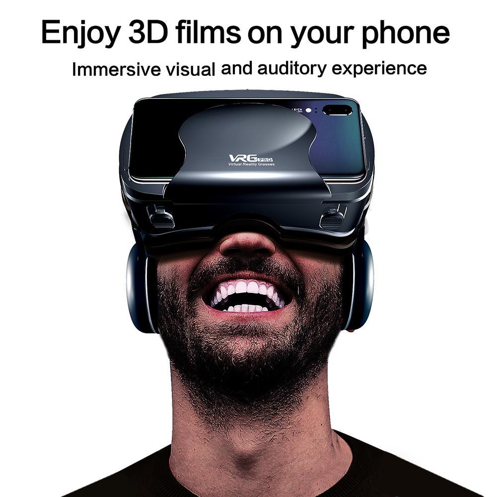 VR Helmet 3D Glasses Virtual Reality Support 0-800 Myopia For Smartphone Smart Phone Headset Mega Souq