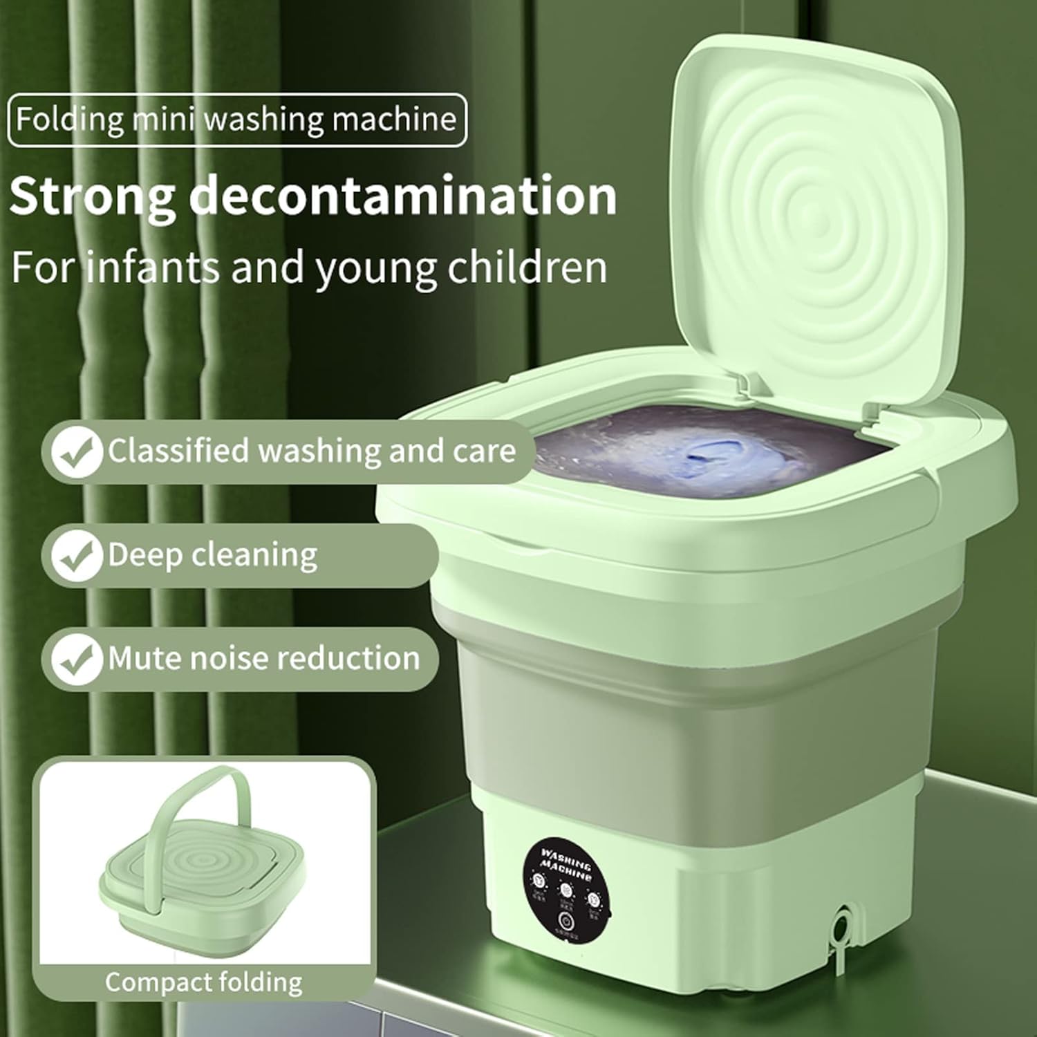 Foldable Washing Machine Mega Souq