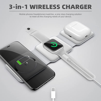 3-in-1 Wireless Charging Pad Mega Souq