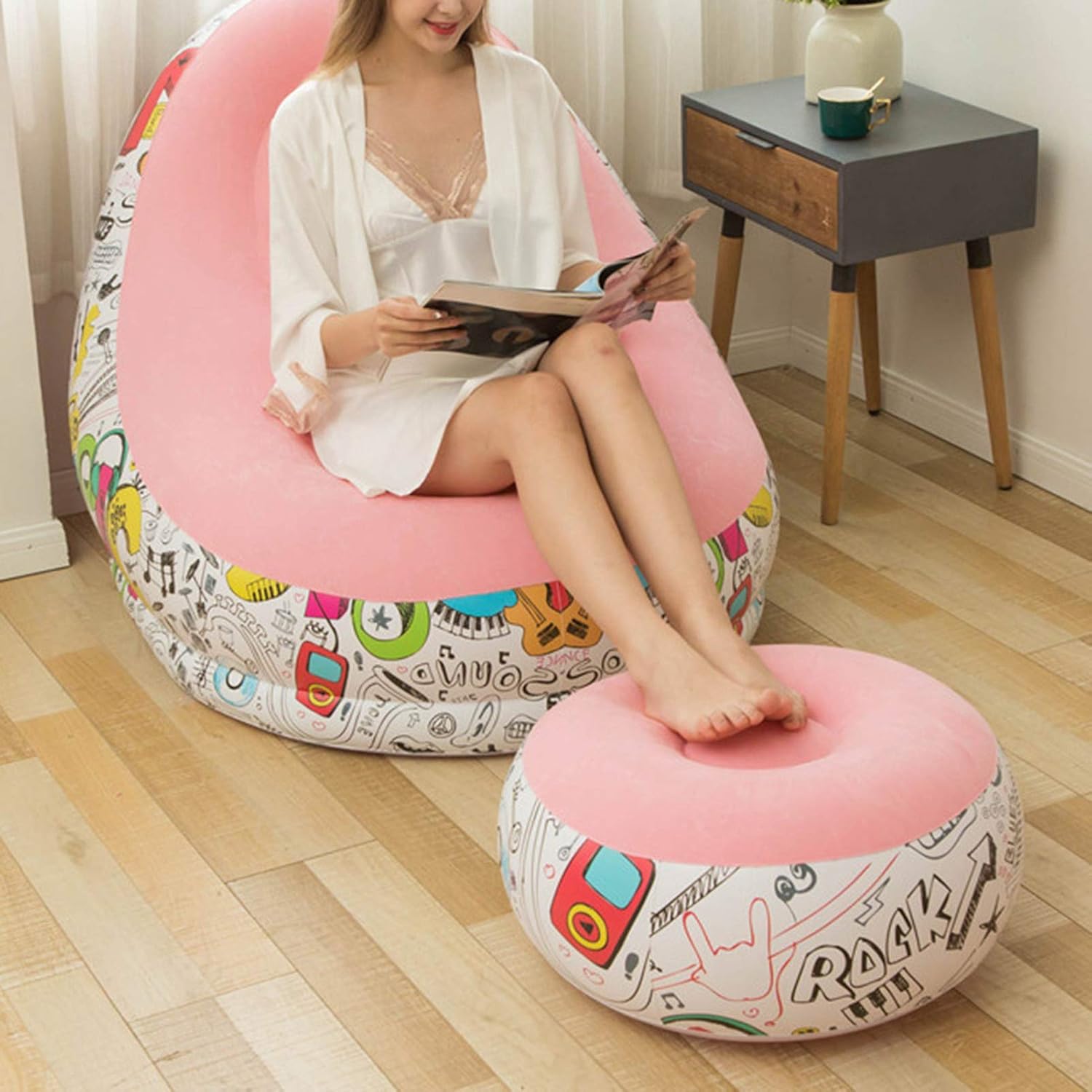 Portable Inflatable Sofa Mega Souq