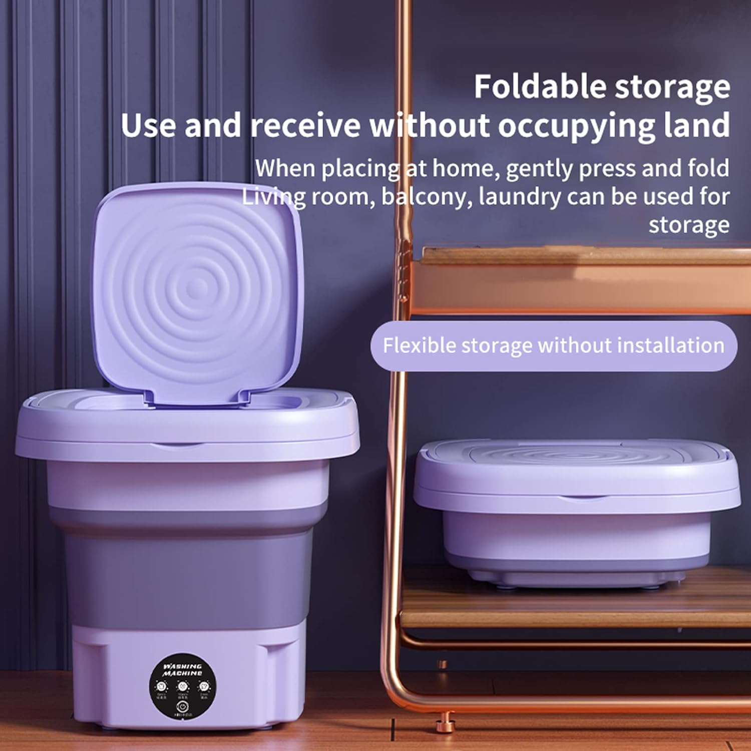 Foldable Washing Machine Mega Souq