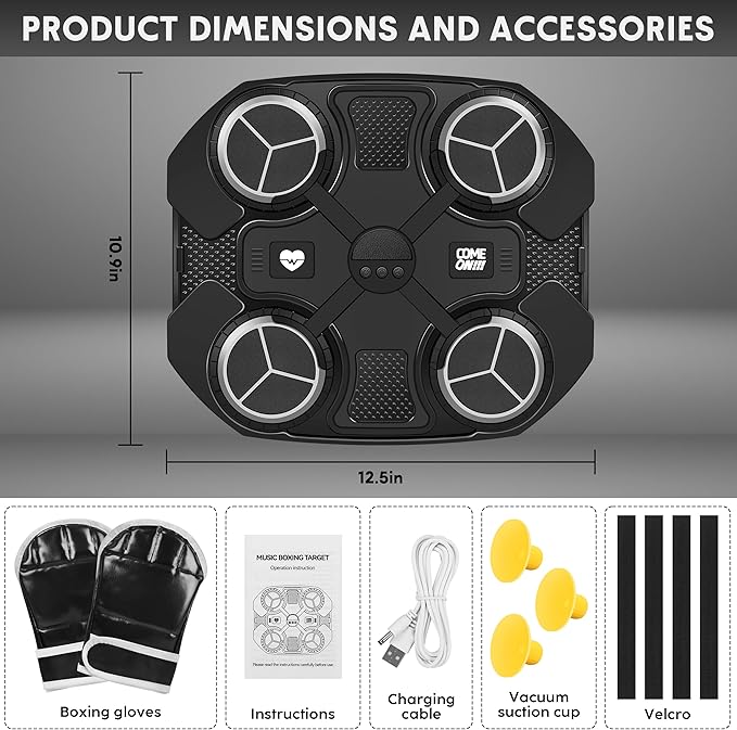 Music Boxing Machine For Kids Mega Souq