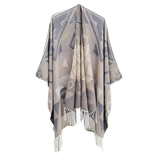 Fall Split Talma Geometric Family Simplicity Mega Souq
