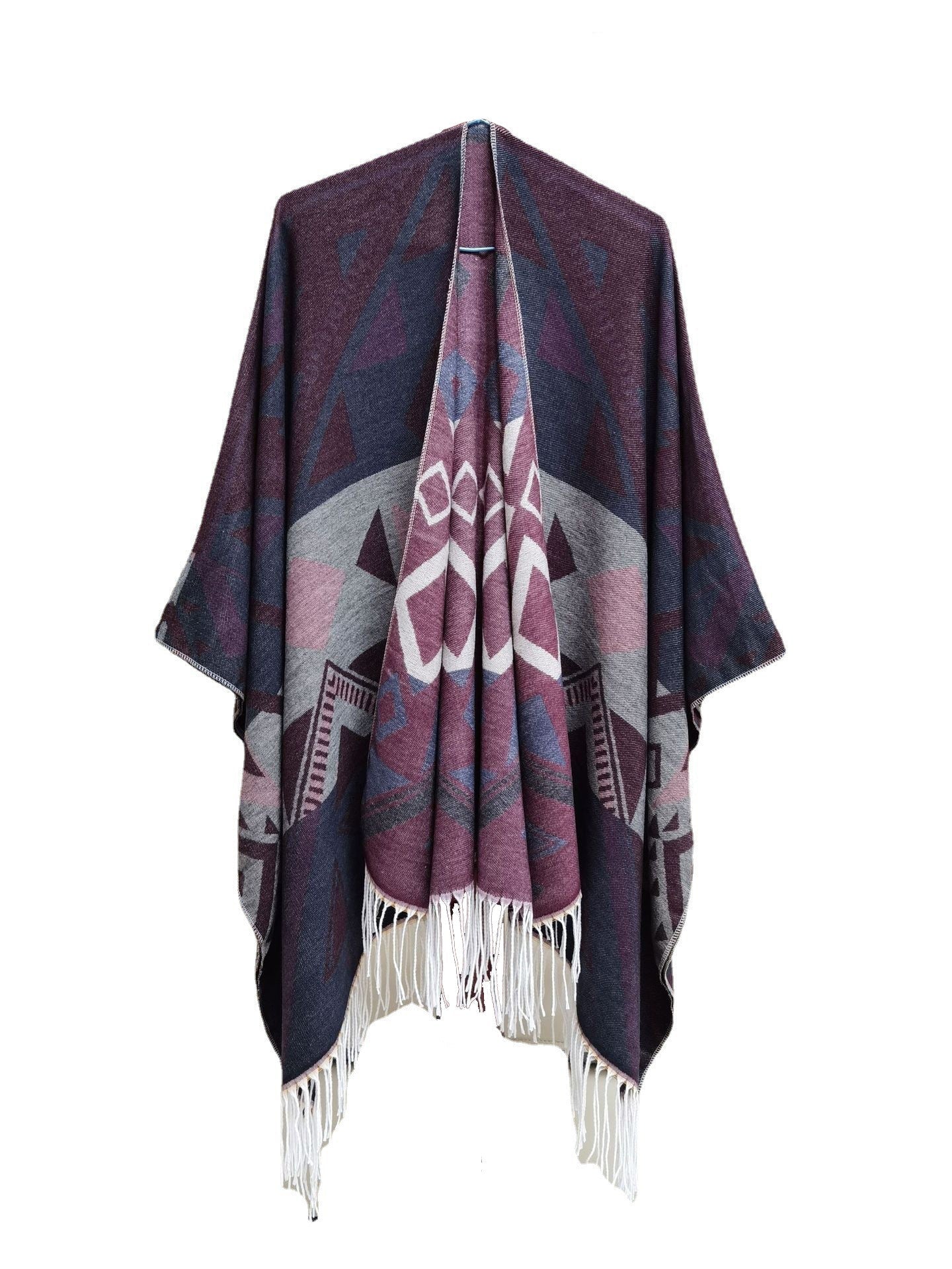 Fall Split Talma Geometric Family Simplicity Mega Souq