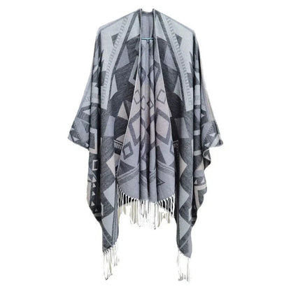 Fall Split Talma Geometric Family Simplicity Mega Souq