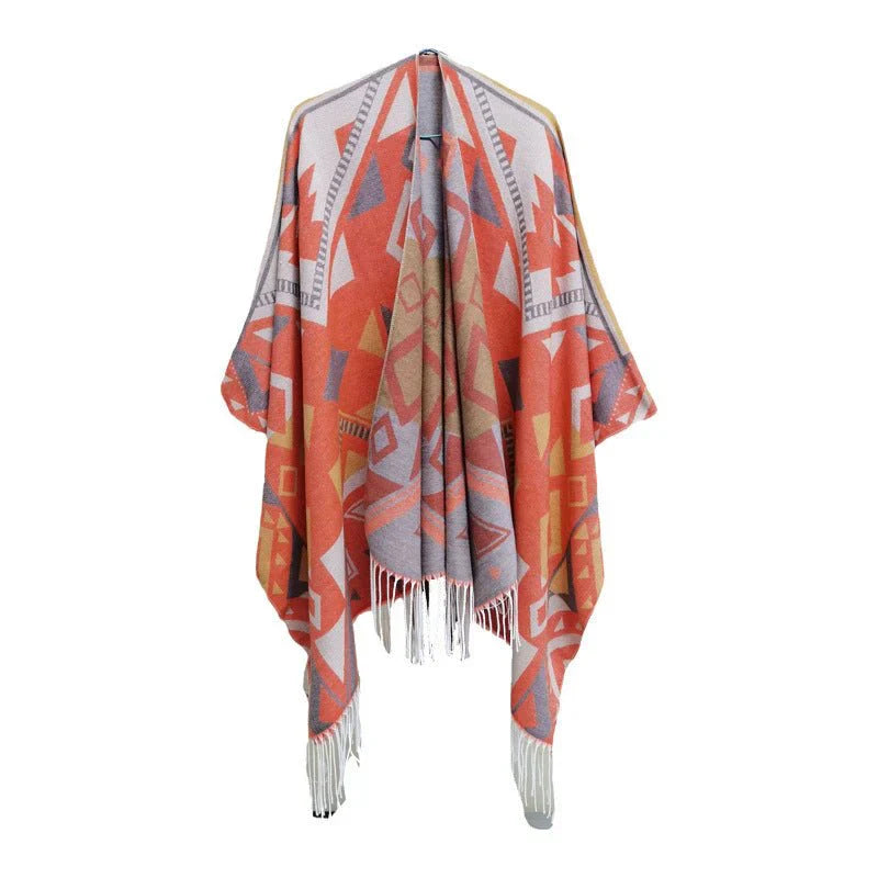 Fall Split Talma Geometric Family Simplicity Mega Souq