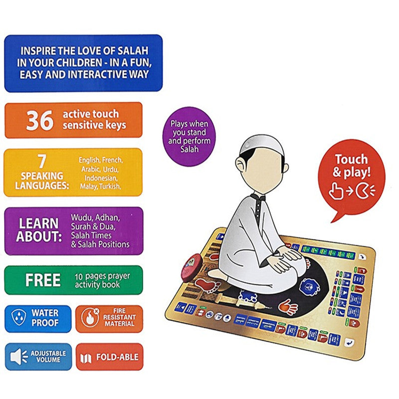 Islamic Mat for Children Education Mega Souq