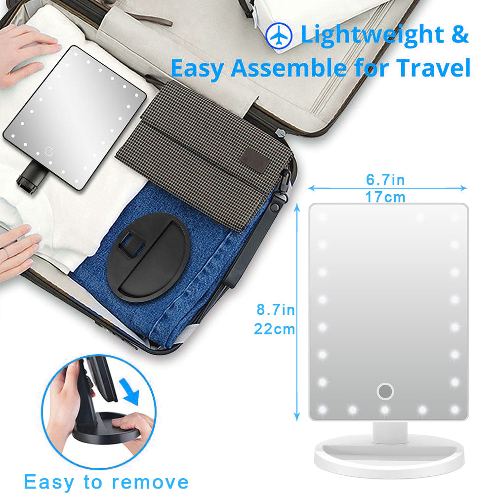 Large LED Mirror Mega Souq