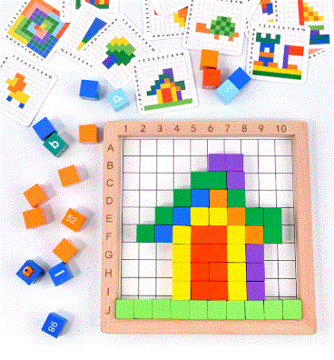 Multiplication Wooden Board Game Mega Souq